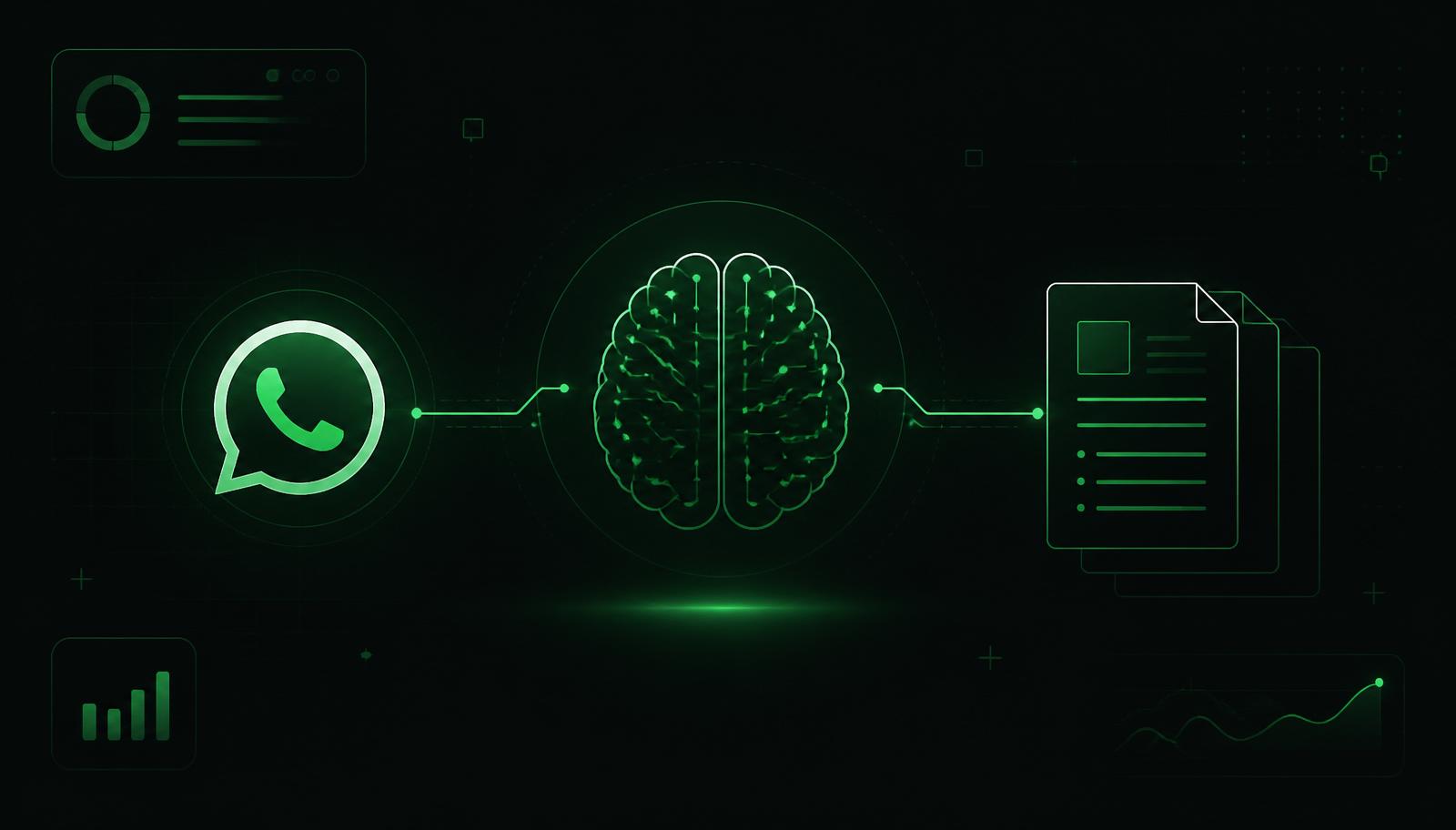 Ilustração representando o treinamento de uma Inteligência Artificial para atendimento ao cliente